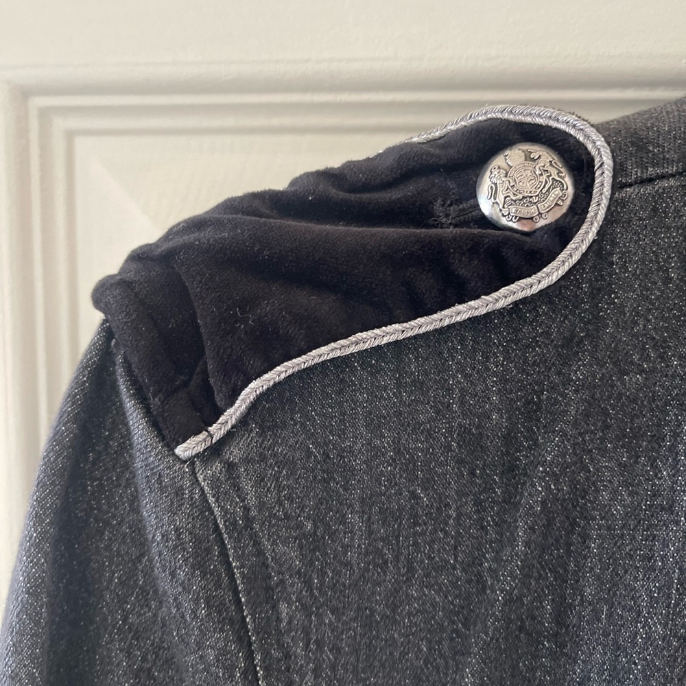 FLASH SALE 💋 • Lauren Ralph Lauren • Vintage Black Military Jacket - Picture 3 of 10